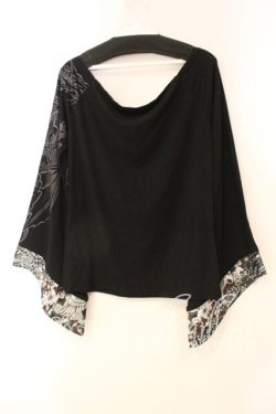 画像3: Qutie Frash / 2019年プレミアム 白鶴インナーTシャツ  ブラック O-25-12-22-077-QU-TO-IG-OS