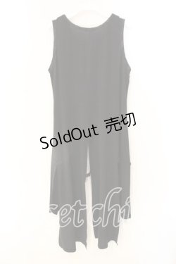 画像3: Qutie Frash / 気楡茶閃洸 Aラインチュニック  ブラック O-25-12-22-081-QU-OP-IG-OS