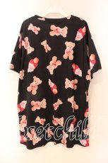 画像2: Princess Melody / ソフトくりぃむくまちゃんTシャツ  クロ O-25-12-22-091-EL-TO-OW-OS (2)