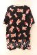 画像2: Princess Melody / ソフトくりぃむくまちゃんTシャツ  クロ O-25-12-22-091-EL-TO-OW-OS (2)
