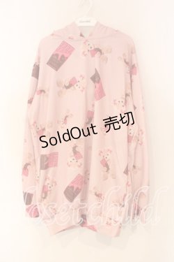 画像1: Princess Melody / くまちょこパーカー F ピンク O-25-12-22-093-EL-TO-OW-OS