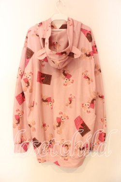 画像3: Princess Melody / くまちょこパーカー F ピンク O-25-12-22-093-EL-TO-OW-OS