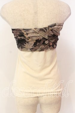 画像3: Qutie Frash / 和柄メッシュサラシトップス  ホワイト O-25-12-22-007-QU-TO-IG-OS