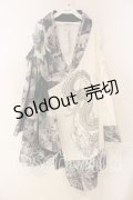 Qutie Frash / 肩あき着物カーデ  ホワイト O-25-12-22-099-QU-TO-OW-OS