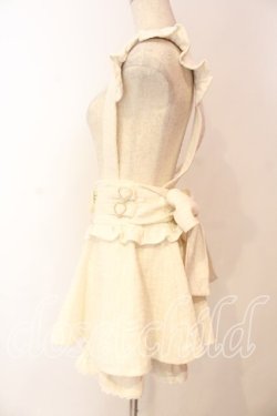 画像3: LIZ LISA / ツイードサスペンダー付スカパン 0 シロ O-25-12-22-009-LO-SK-OW-OS