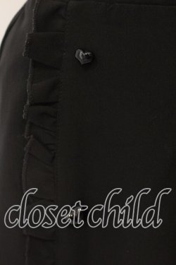 画像2: MA*RS / ハートボタン台形スカート  クロ O-25-12-22-015-EL-SK-OW-OS