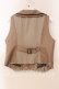 画像3: axes femme kawaii / 切替えベスト  ブラウン O-25-12-22-020-AX-TO-IG-OS (3)