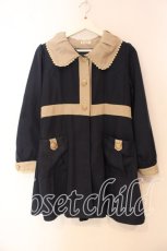 画像1: axes femme / Aライントレンチコート M ネイビー×ベージュ O-25-12-22-030-AX-CO-OW-ZT507 (1)