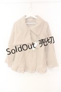 axes femme / ラメ入りロービングジャケット M ベージュ O-25-12-23-040-AX-JA-IG-OS