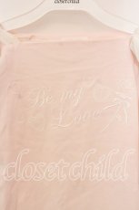 画像2: LIZ LISA / 肩リボンギンガムカットソー 0 ピンク O-25-12-23-046-LO-TO-YM-ZT510 (2)