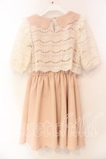 画像3: LIZ LISA / 池袋限定カラーワンピ 0 ピンクベージュ O-25-12-23-047-LO-OP-YM-ZT507 (3)