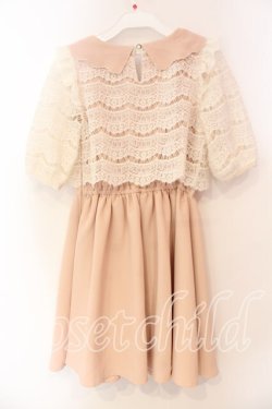 画像3: LIZ LISA / 池袋限定カラーワンピ 0 ピンクベージュ O-25-12-23-047-LO-OP-YM-OS