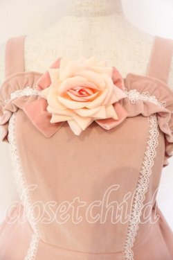 画像2: Chalmiere / ウィンタージャンパースカート M ピンク O-25-12-23-048-0-OP-OW-OS