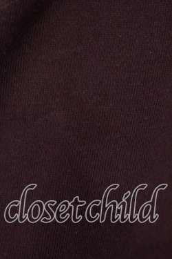 画像2: Amavel / セーラースウェットワンピース F ワイン O-25-12-23-052-CA-OP-YM-OS