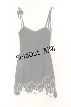 画像2: Swankiss / ケーブル編みニットリボンワンピース  クロ O-25-12-23-055-CA-OP-YM-ZT108