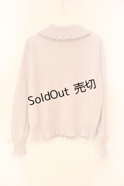 画像2: Amavel / テレコフリルタートルニット  ラベンダー O-25-12-23-057-CA-TO-YM-ZT095