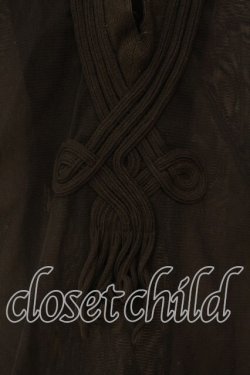 画像3: Jean Paul GAULTIER / ノースリーブパワーネット魔女フードトップス 40 ブラック O-25-12-23-004-GO-TO-YM-OS