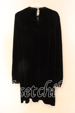 画像3: Amavel / ベロアAラインワンピース  クロ O-25-12-23-060-CA-OP-IG-OS