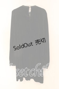 画像3: Amavel / ベロアAラインワンピース  クロ O-25-12-23-060-CA-OP-IG-ZT216