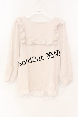 画像1: Franche Lippee / スクエアヨークプルオーバー  ピンク O-25-12-23-063-LO-TO-IG-OS