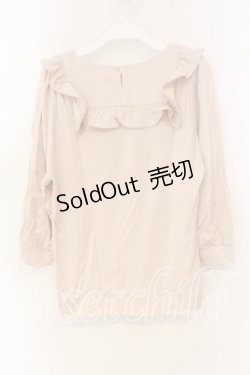 画像2: Franche Lippee / スクエアヨークプルオーバー  ピンク O-25-12-23-063-LO-TO-IG-OS