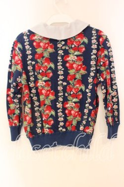 画像3: Jane Marple / Strawberry Topiaryのカーディガン Ｍ ネイビー O-25-12-23-070-JM-TO-IG-OS