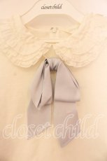 画像2: Jane Marple / Frill collar pullover プルオーバー Ｍ シロ O-25-12-23-071-JM-TO-IG-ZT216 (2)