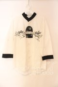 MILKBOY / HEAVEN SHIRTS シャツ  ホワイト×ブラック O-25-12-23-073-MB-BL-IG-OS