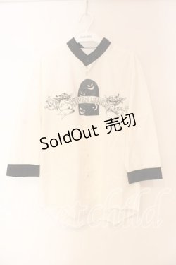 画像1: MILKBOY / HEAVEN SHIRTS シャツ  ホワイト×ブラック O-25-12-23-073-MB-BL-IG-ZT217