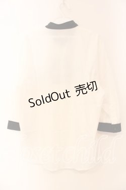 画像2: MILKBOY / HEAVEN SHIRTS シャツ  ホワイト×ブラック O-25-12-23-073-MB-BL-IG-ZT217