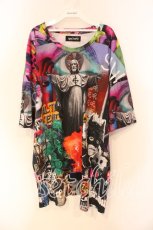 画像1: ALTER VENOMV / 総柄BIG Tシャツ  マルチ O-25-12-23-007-0-TS-YM-ZT574 (1)