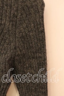 画像3: Jean Paul GAULTIER / スタンドネックリブクロスニット T160-168 グレーｘブラック O-25-12-23-002-GO-TO-YM-OS