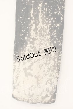 画像3: Jean Paul GAULTIER / ブリーチデニムパンツ W64 ブラック O-25-12-23-023-GO-PA-YM-OS