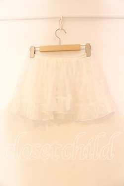 画像3: merry jenny / シアーレースフリルエプロン F ホワイト O-25-12-23-025-LO-ZA-YM-OS