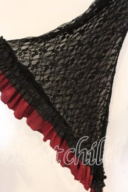 画像3: Qutie Frash / レースカーディガン  レッドｘブラック O-25-12-23-028-QU-TO-YM-OS