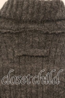 画像5: Jean Paul GAULTIER / スタンドネックリブクロスニット T160-168 グレーｘブラック O-25-12-23-002-GO-TO-YM-OS