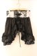 画像1: Qutie Frash / 2025プレミアム〜黒蝶〜ラップコルセット  ブラックｘシルバー O-25-12-23-029-QU-BL-YM-OS (1)