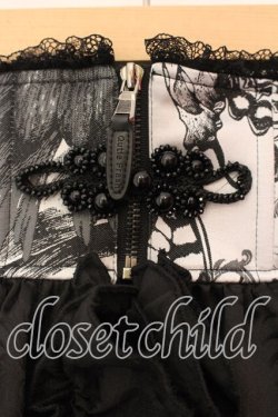 画像2: Qutie Frash / 2025プレミアム〜黒蝶〜ラップコルセット  ブラックｘシルバー O-25-12-23-029-QU-BL-YM-OS