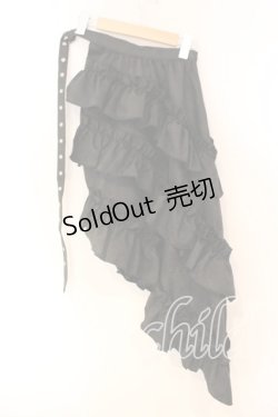 画像3: Qutie Frash / 2025プレミアム〜黒蝶〜後ろロングラップスカ-ト  ブラック O-25-12-23-030-QU-SK-YM-OS