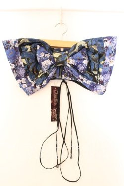 画像1: Qutie Frash / リボン帯コルセット  ブルー O-25-12-25-036-QU-TO-IG-OS