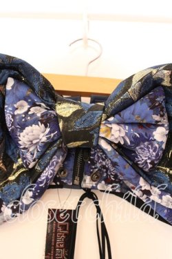 画像2: Qutie Frash / リボン帯コルセット  ブルー O-25-12-25-036-QU-TO-IG-OS