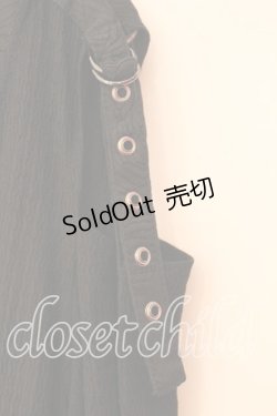 画像4: Qutie Frash / 着物チュニック  ブラック O-25-12-25-037-QU-OP-IG-OS