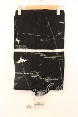 画像1: h.ANARCHY / オリジナルプリント浴衣  ブラック O-25-12-25-043-HN-OP-IG-OS