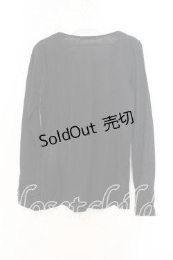 画像2: axes femme / パール使いインナープルオーバー M クロ O-25-12-25-008-AX-TO-IG-ZT230