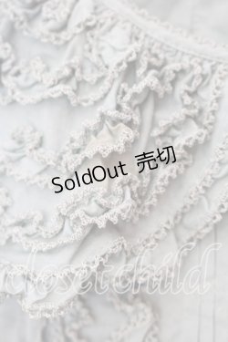 画像2: WONDERFUL WORLD / ピコフリルタックプルブラウス【お直しあり】  グリーン O-25-12-25-052-LO-BL-IG-OS