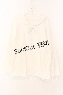 画像1: INGEBORG / セーラースウェットトップス  オフシロ O-25-12-25-055-LO-TO-IG-ZT558