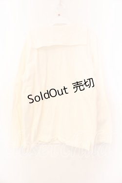 画像2: INGEBORG / セーラースウェットトップス  オフシロ O-25-12-25-055-LO-TO-IG-ZT558