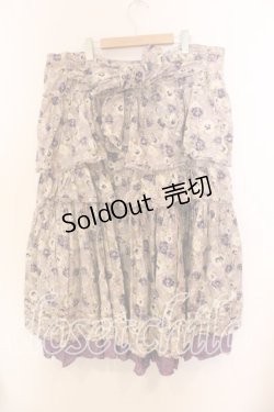 画像3: PINK HOUSE / パンジー総柄段々スカート  パープル O-25-12-25-058-LO-SK-IG-OS