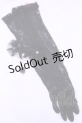 Angelic Pretty / レーシィロングレース手袋  クロ O-25-12-25-1038-AP-AC-IG-OS