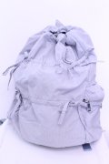 merry jenny / ギャザーリボンバックパック  ブルーグレー O-25-12-25-1041-LO-BG-OW-OS